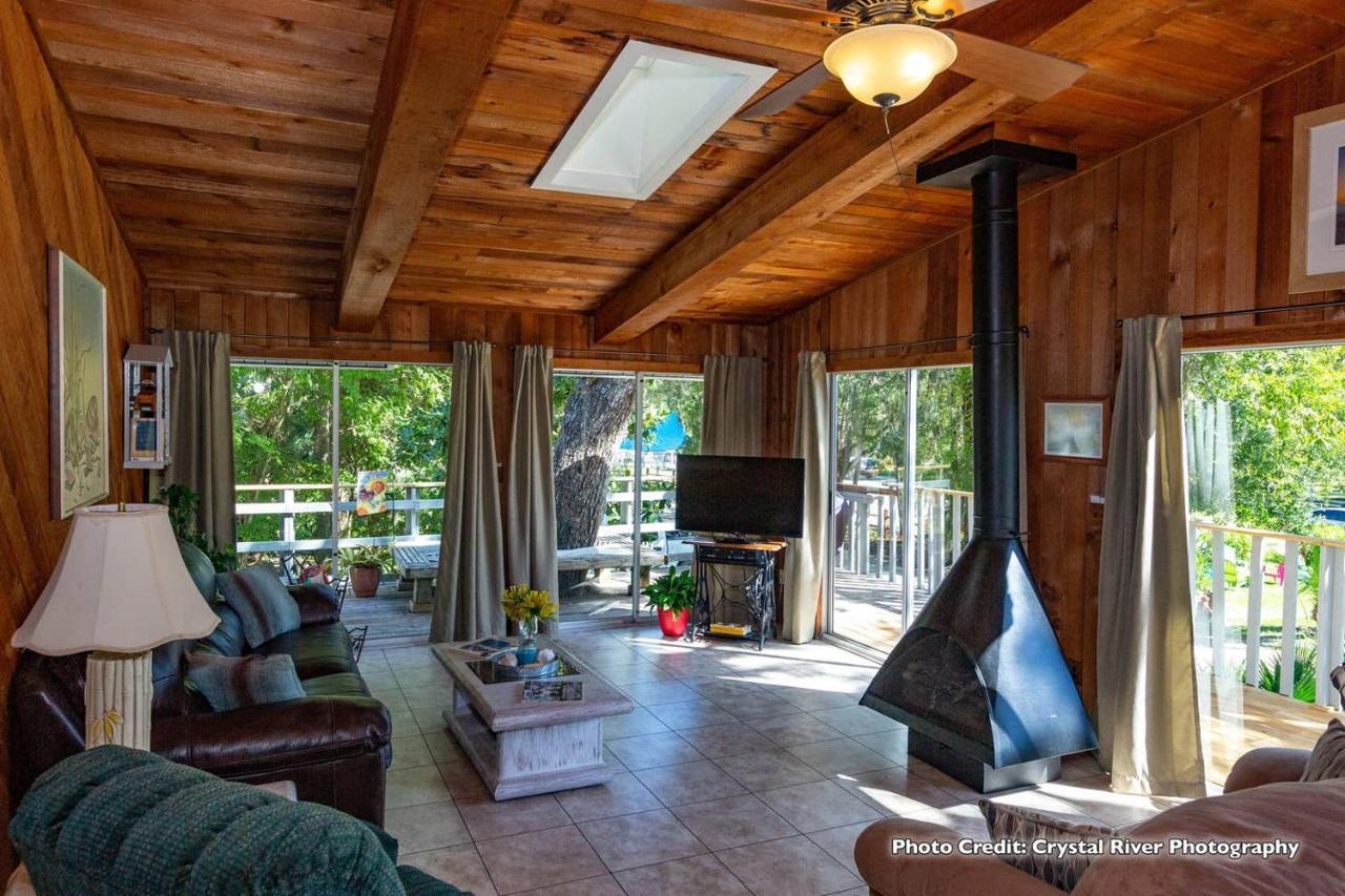 Riverfront Treetop Bungalow Хомосасса Экстерьер фото
